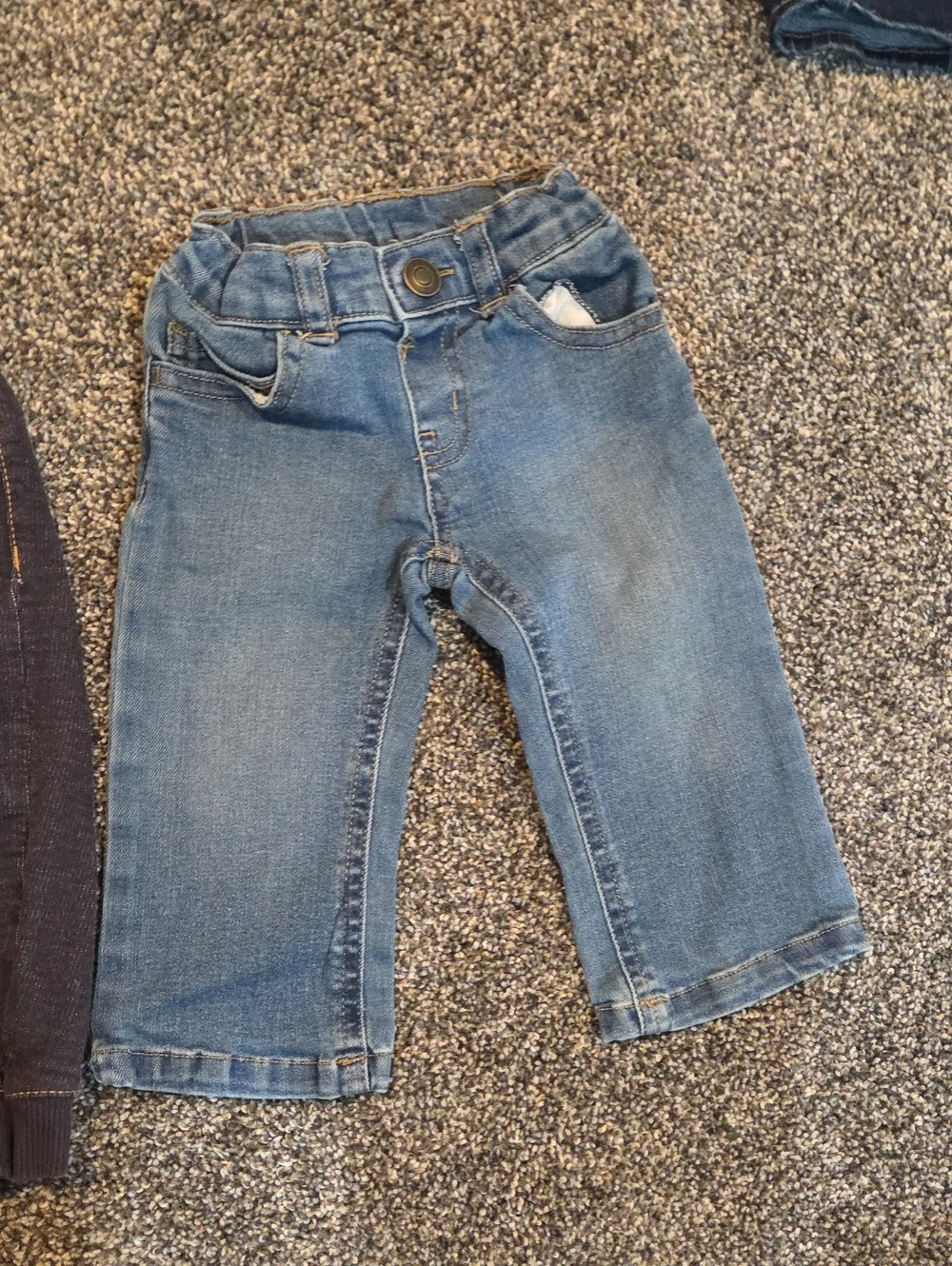 5 Assorted Pairs Of 12 Months Baby Boy Jeans